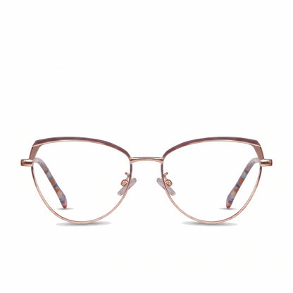 Fiore 3983 eyeglasses in brown gold – front view