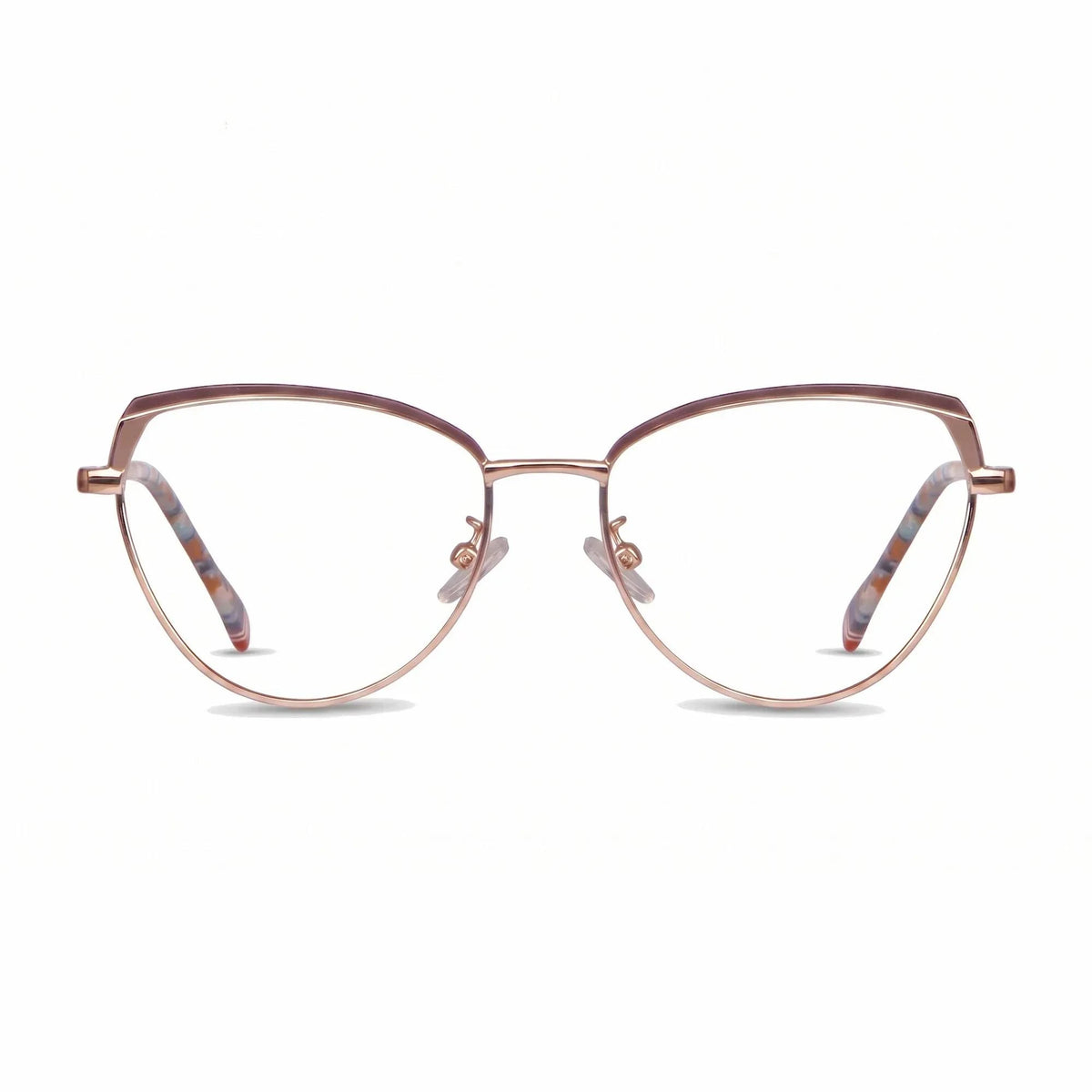 Fiore 3983 cat-eye metal reading glasses, brown gold frame · ReFramed, photo 45 of 100