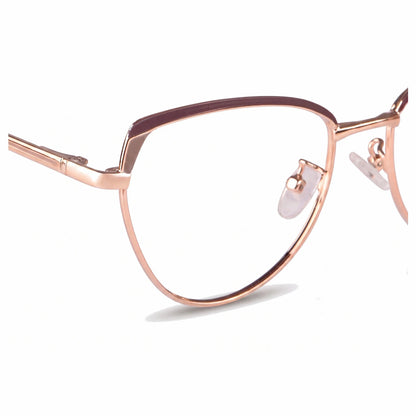 Fiore 3983 eyeglasses in brown gold – side view