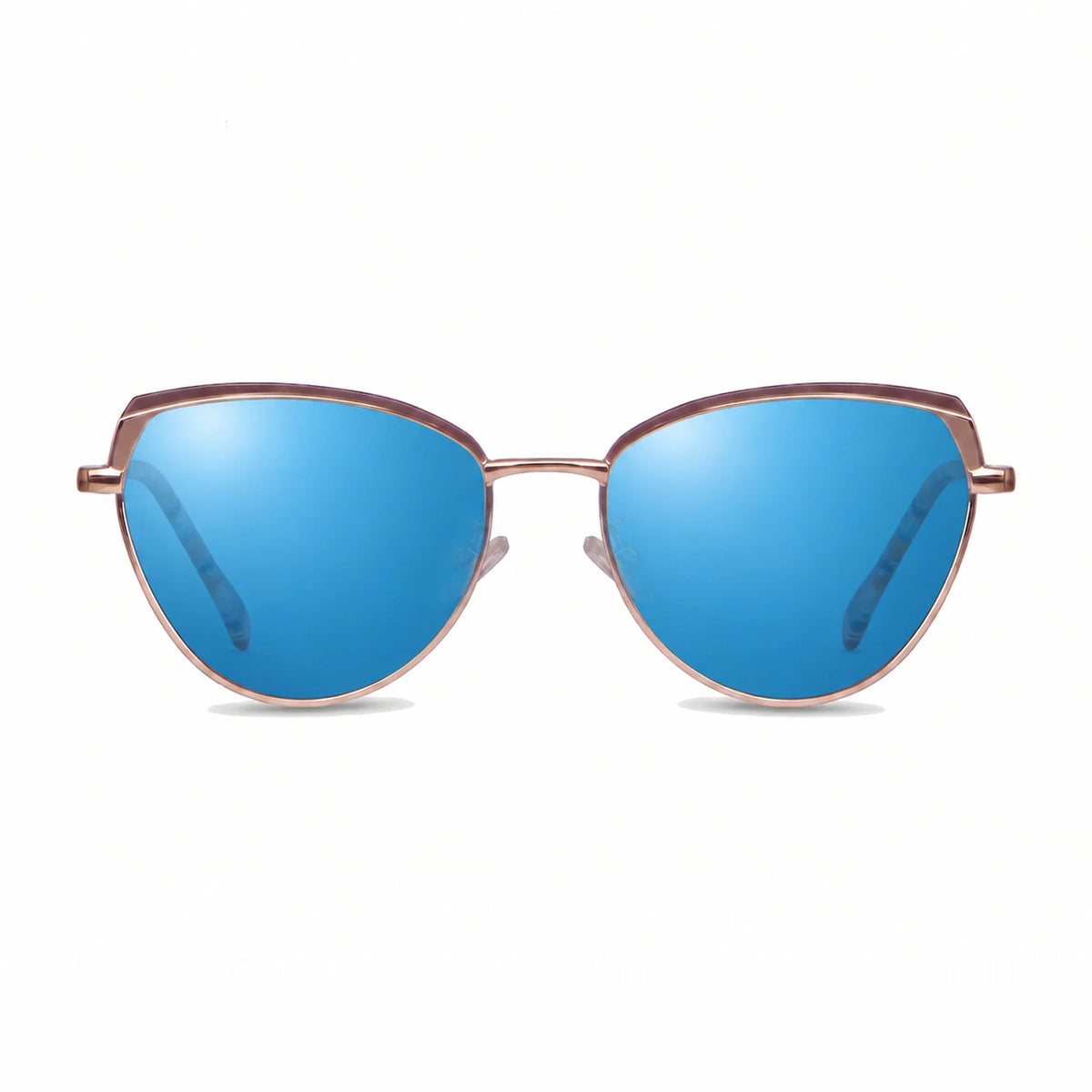 Fiore 3983 cat eye sunglasses, gold steel frame · ReFramed, photo 25 of 36 | Polarized UV400