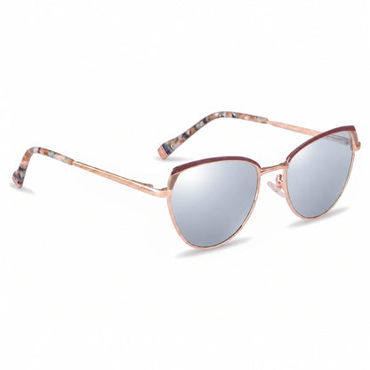 Fiore 3983 cat eye sunglasses, gold steel frame · ReFramed, photo 29 of 36 | Polarized UV400