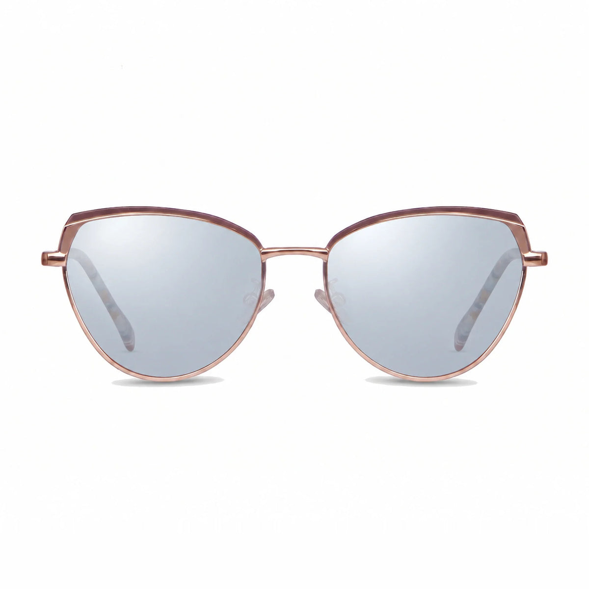 Fiore 3983 cat eye sunglasses, gold steel frame · ReFramed, photo 28 of 36 | Polarized UV400