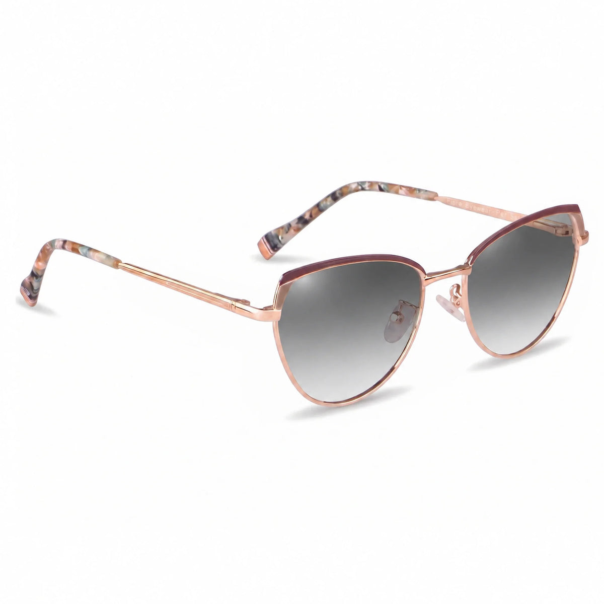 Fiore 3983 cat eye sunglasses, gold steel frame · ReFramed, photo 20 of 36 | Polarized UV400