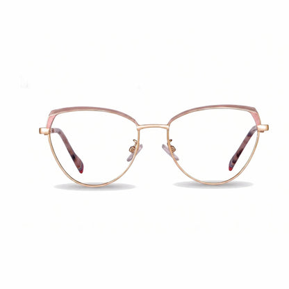 Fiore 3983 cat-eye metal reading glasses, pink gold frame · ReFramed, photo 67 of 100