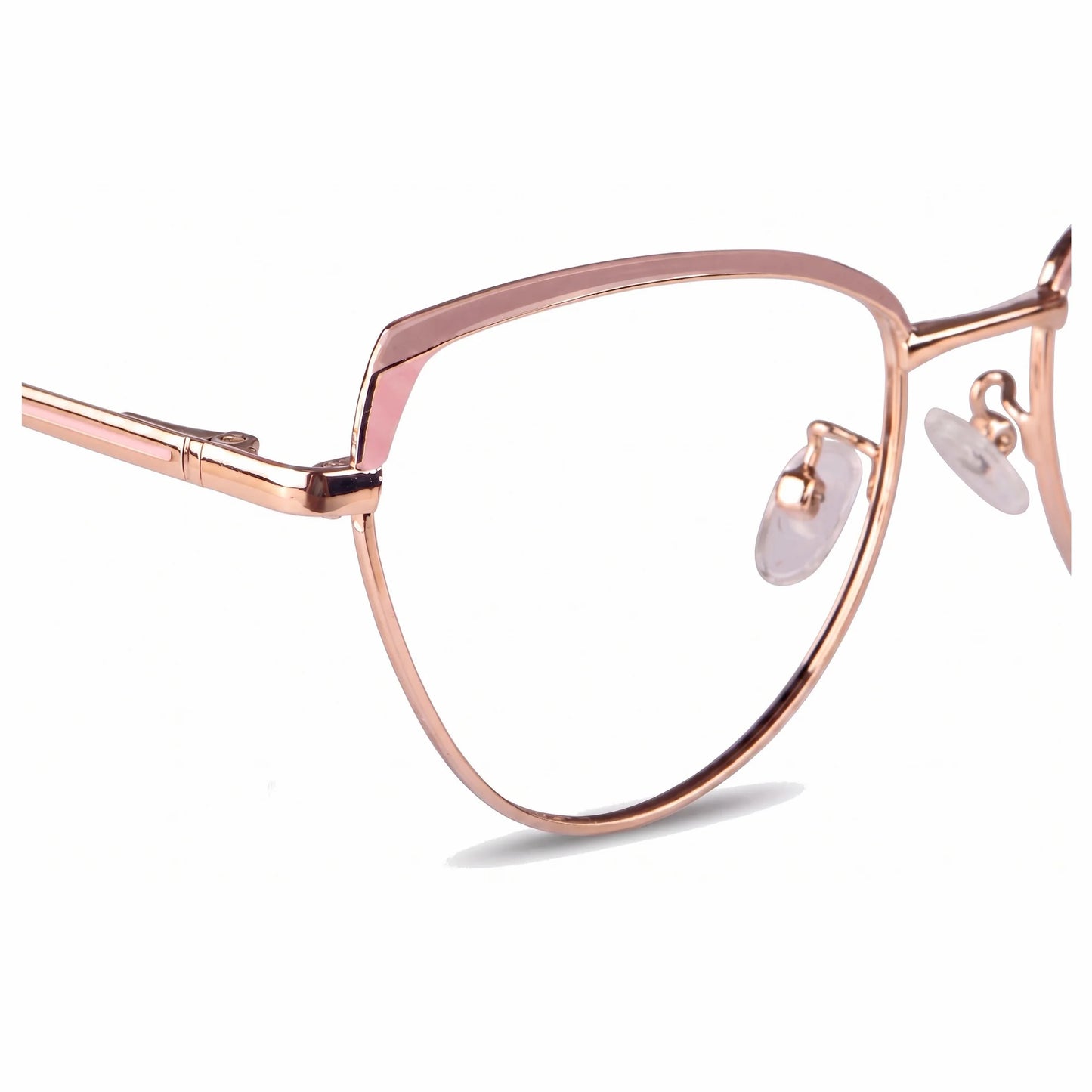 Fiore 3983 eyeglasses in pink gold – side view