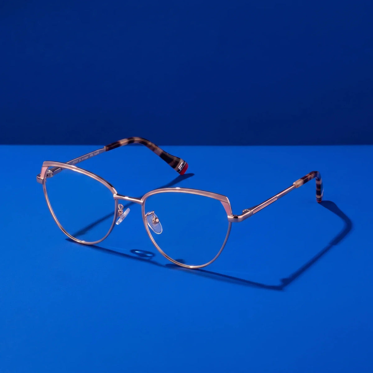 Fiore 3983 cat-eye metal reading glasses, pink gold frame · ReFramed, photo 72 of 100