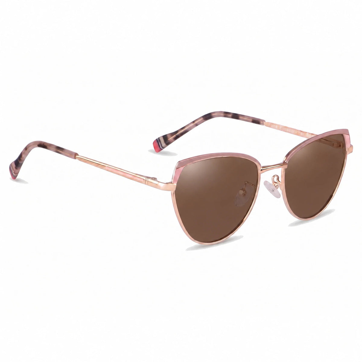 Fiore 3983 cat eye sunglasses, pink steel frame · ReFramed, photo 5 of 35 | Polarized UV400