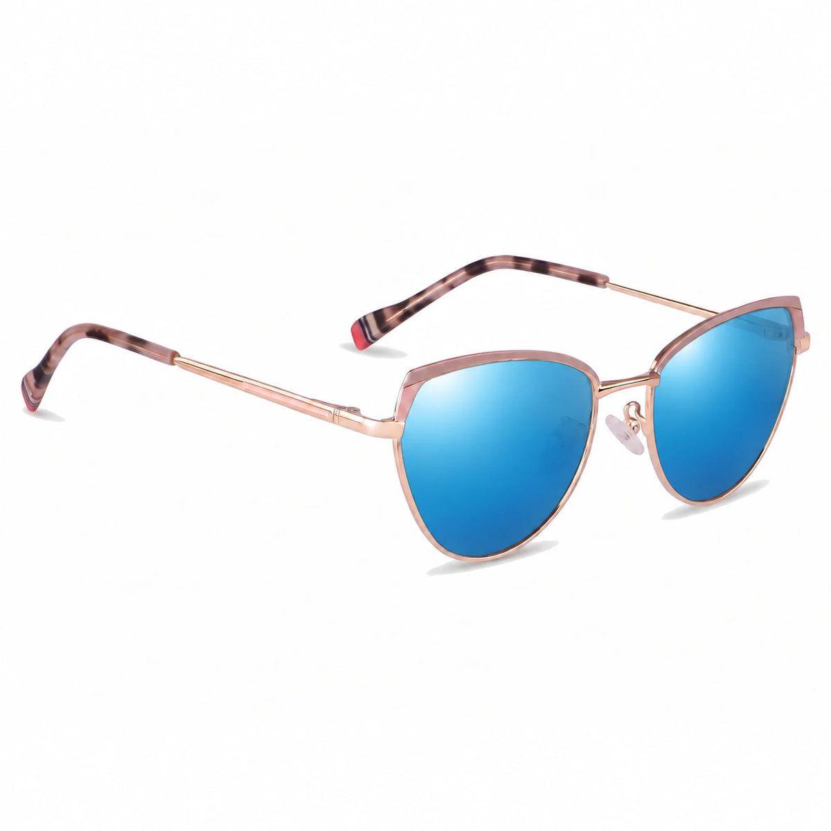 Fiore 3983 cat eye sunglasses, pink steel frame · ReFramed, photo 26 of 35 | Polarized UV400