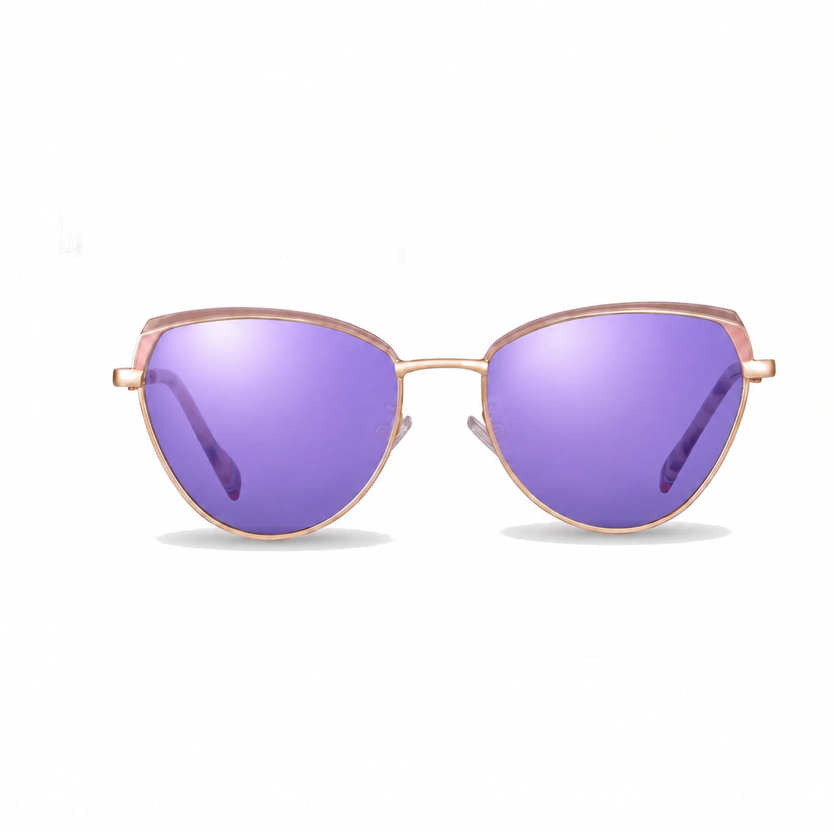 Fiore 3983 cat eye sunglasses, pink steel frame · ReFramed, photo 33 of 35 | Polarized UV400
