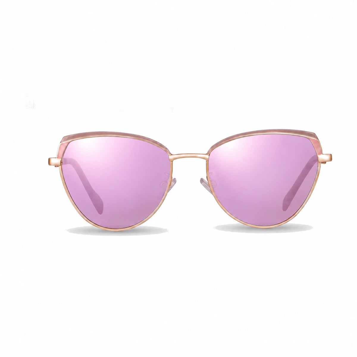Fiore 3983 cat eye sunglasses, pink steel frame · ReFramed, photo 31 of 35 | Polarized UV400