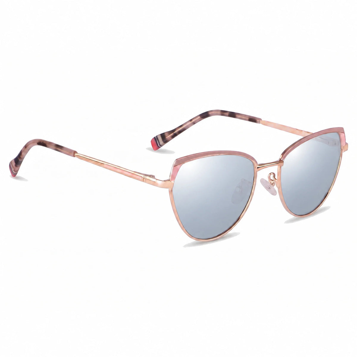 Fiore 3983 cat eye sunglasses, pink steel frame · ReFramed, photo 29 of 35 | Polarized UV400