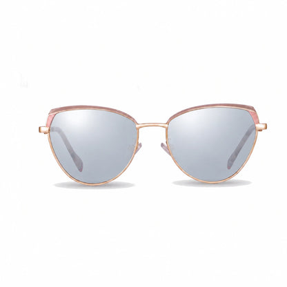 Fiore 3983 cat eye sunglasses, pink steel frame · ReFramed, photo 28 of 35 | Polarized UV400