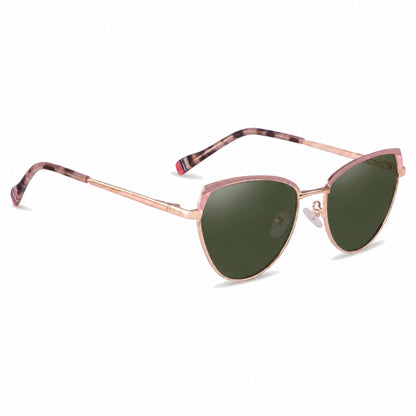 Fiore 3983 cat eye sunglasses, pink steel frame · ReFramed, photo 8 of 35 | Polarized UV400