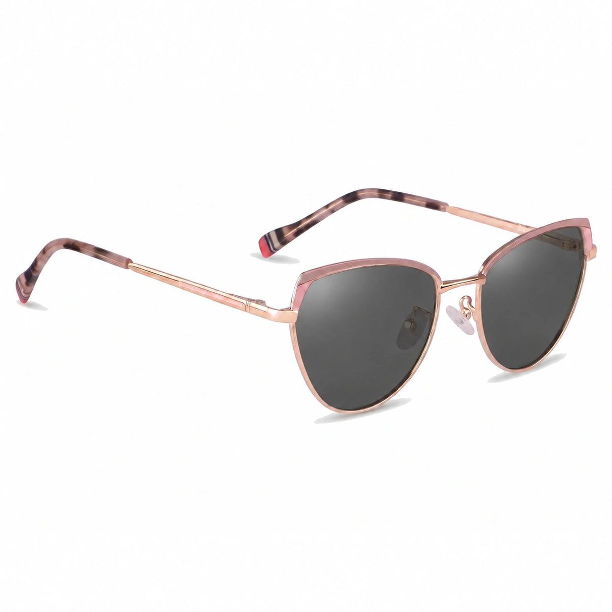 Fiore 3983 cat eye sunglasses, pink steel frame · ReFramed, photo 2 of 35 | Polarized UV400
