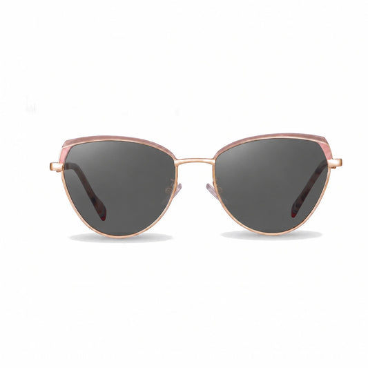 Fiore 3983 cat eye sunglasses, pink steel frame · ReFramed, photo 1 of 35 | Polarized UV400