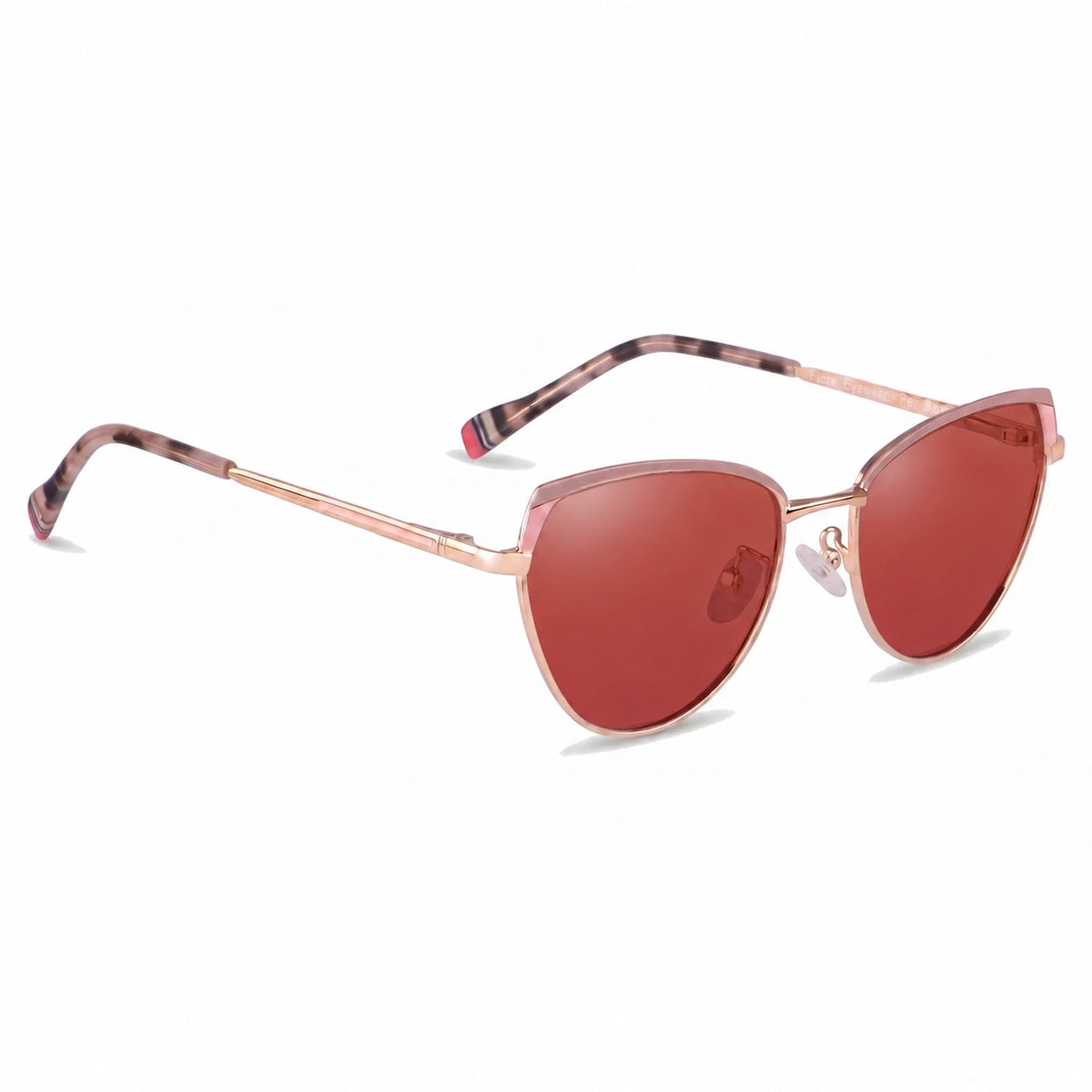 Fiore 3983 cat eye sunglasses, pink steel frame · ReFramed, photo 17 of 35 | Polarized UV400