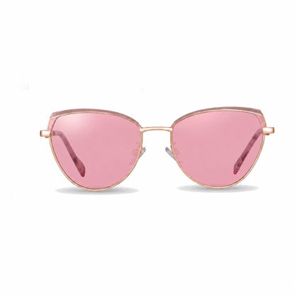 Fiore 3983 cat eye sunglasses, pink steel frame · ReFramed, photo 13 of 35 | Polarized UV400