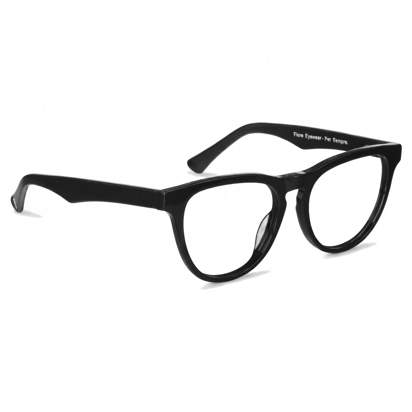 Fiore 4488 eyeglasses in black – three-quarter view