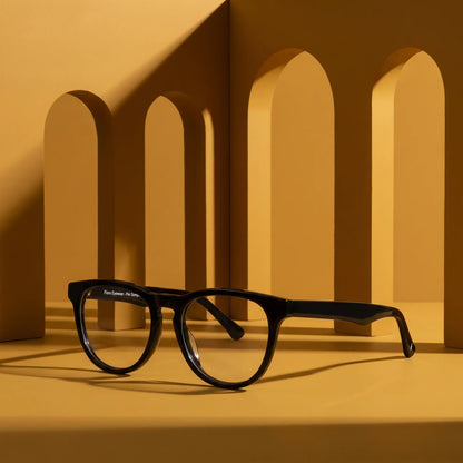Fiore 4488 cat-eye acetate reading glasses, black frame · ReFramed, photo 9 of 70