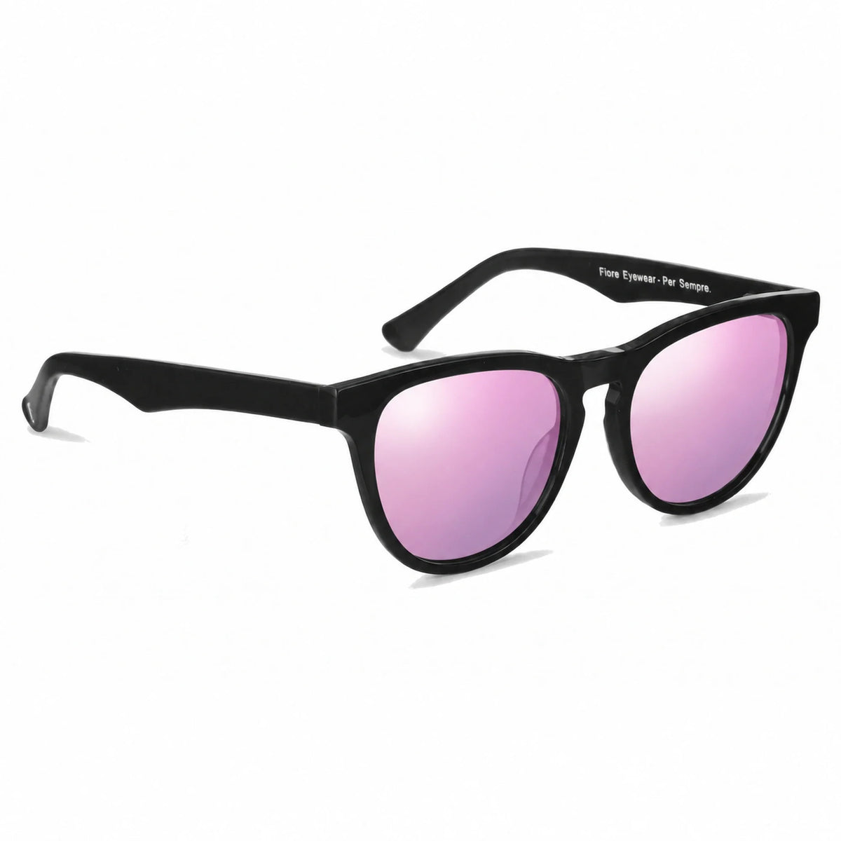 Fiore 4488 cat eye sunglasses, black bio-acetate frame · ReFramed, photo 32 of 36