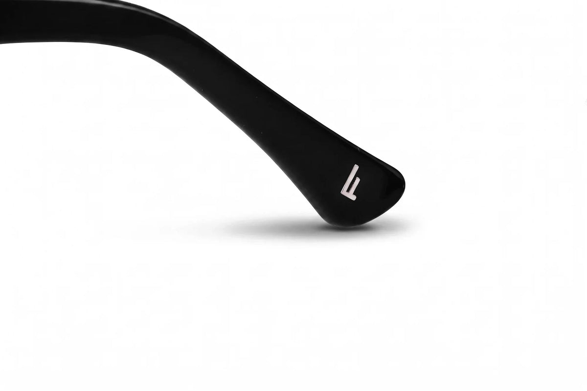 Fiore 4488 cat eye sunglasses, black bio-acetate frame · ReFramed, photo 33 of 36
