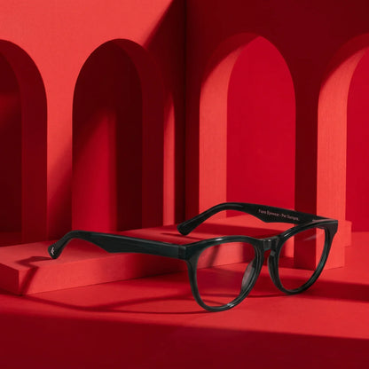 Fiore 4488 cat-eye acetate reading glasses, green frame · ReFramed, photo 54 of 70