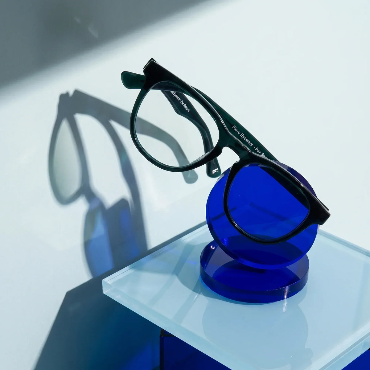 Fiore 4488 cat-eye acetate reading glasses, green frame · ReFramed, photo 58 of 70