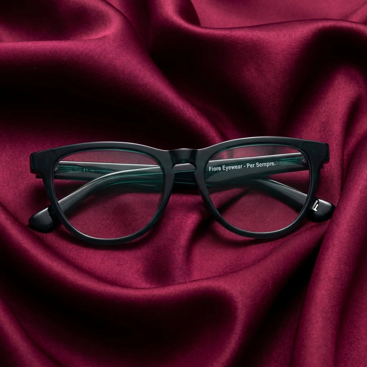 Fiore 4488 cat-eye acetate reading glasses, green frame · ReFramed, photo 55 of 70