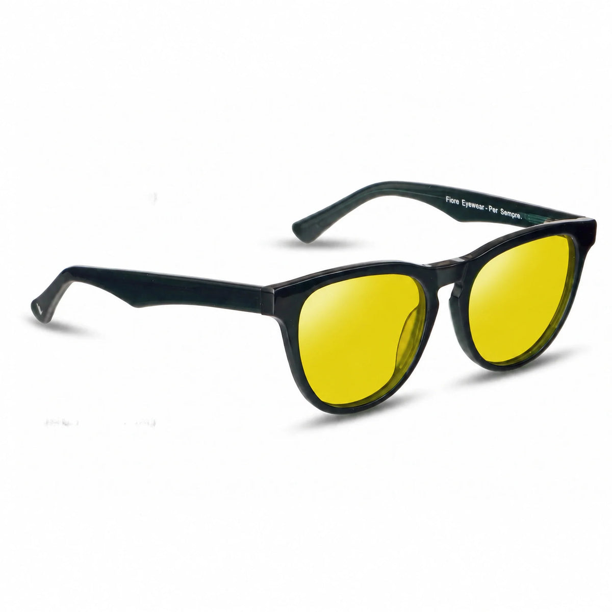 Fiore 4488 cat eye sunglasses, green bio-acetate frame · ReFramed, photo 11 of 36