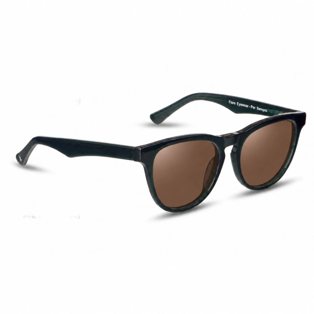 Fiore 4488 cat eye sunglasses, green bio-acetate frame · ReFramed, photo 5 of 36