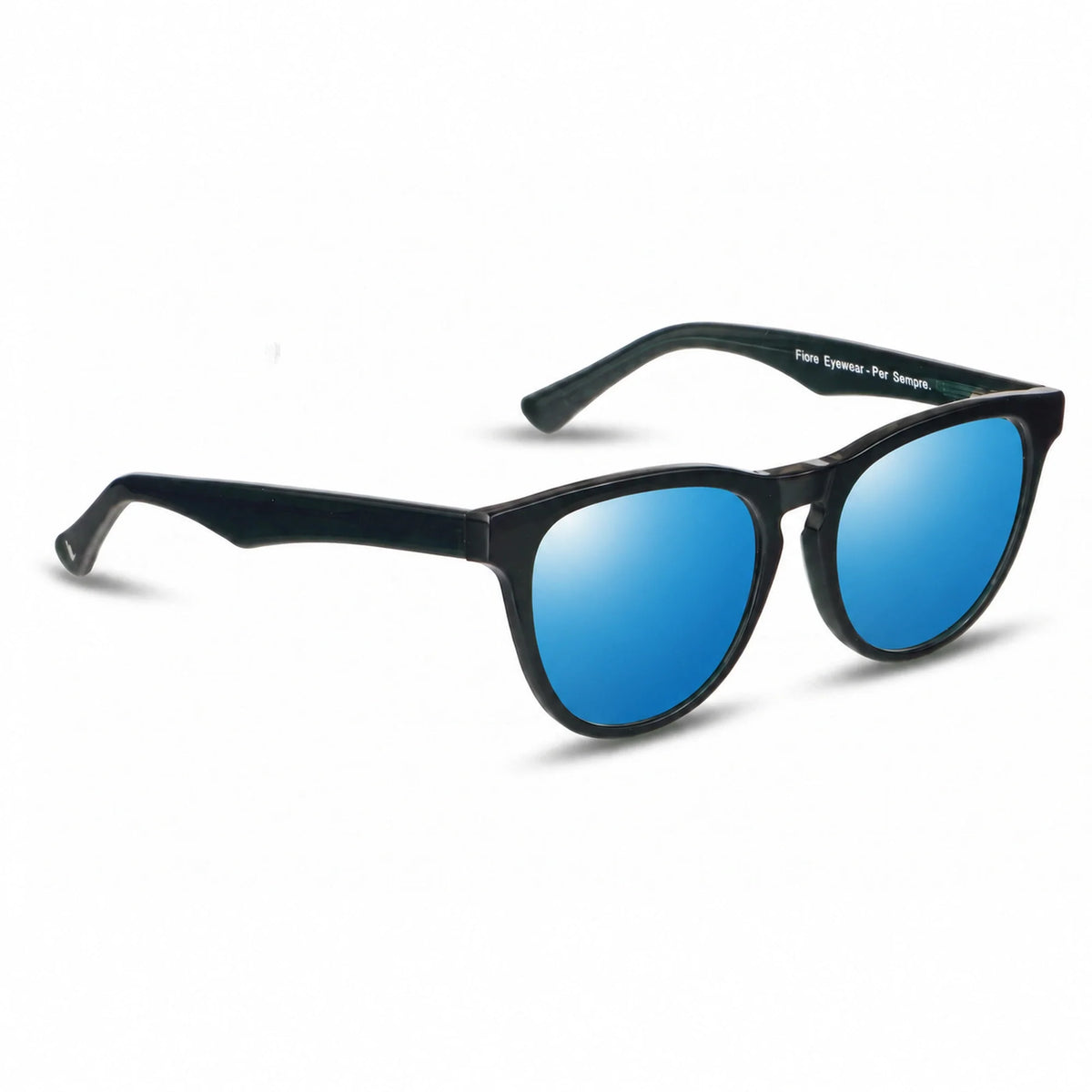 Fiore 4488 cat eye sunglasses, green bio-acetate frame · ReFramed, photo 26 of 36