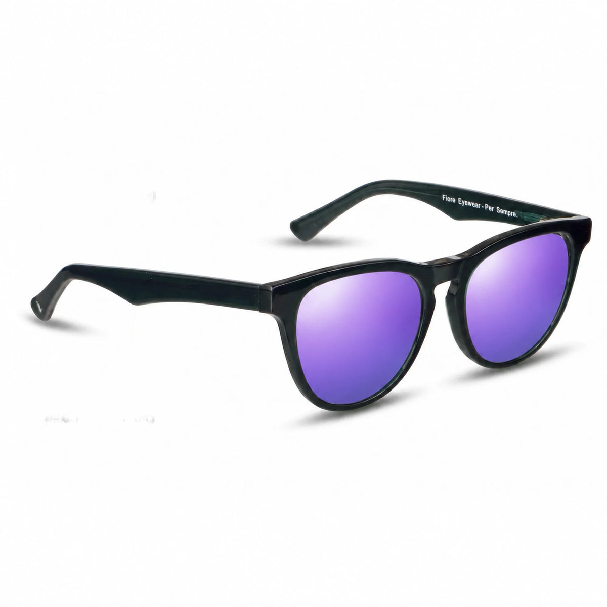 Fiore 4488 cat eye sunglasses, green bio-acetate frame · ReFramed, photo 35 of 36