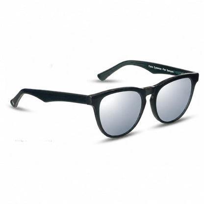 Fiore 4488 cat eye sunglasses, green bio-acetate frame · ReFramed, photo 29 of 36