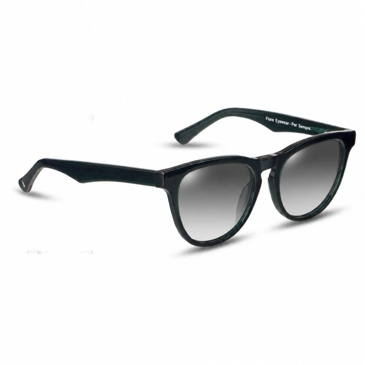 Fiore 4488 cat eye sunglasses, green bio-acetate frame · ReFramed, photo 20 of 36