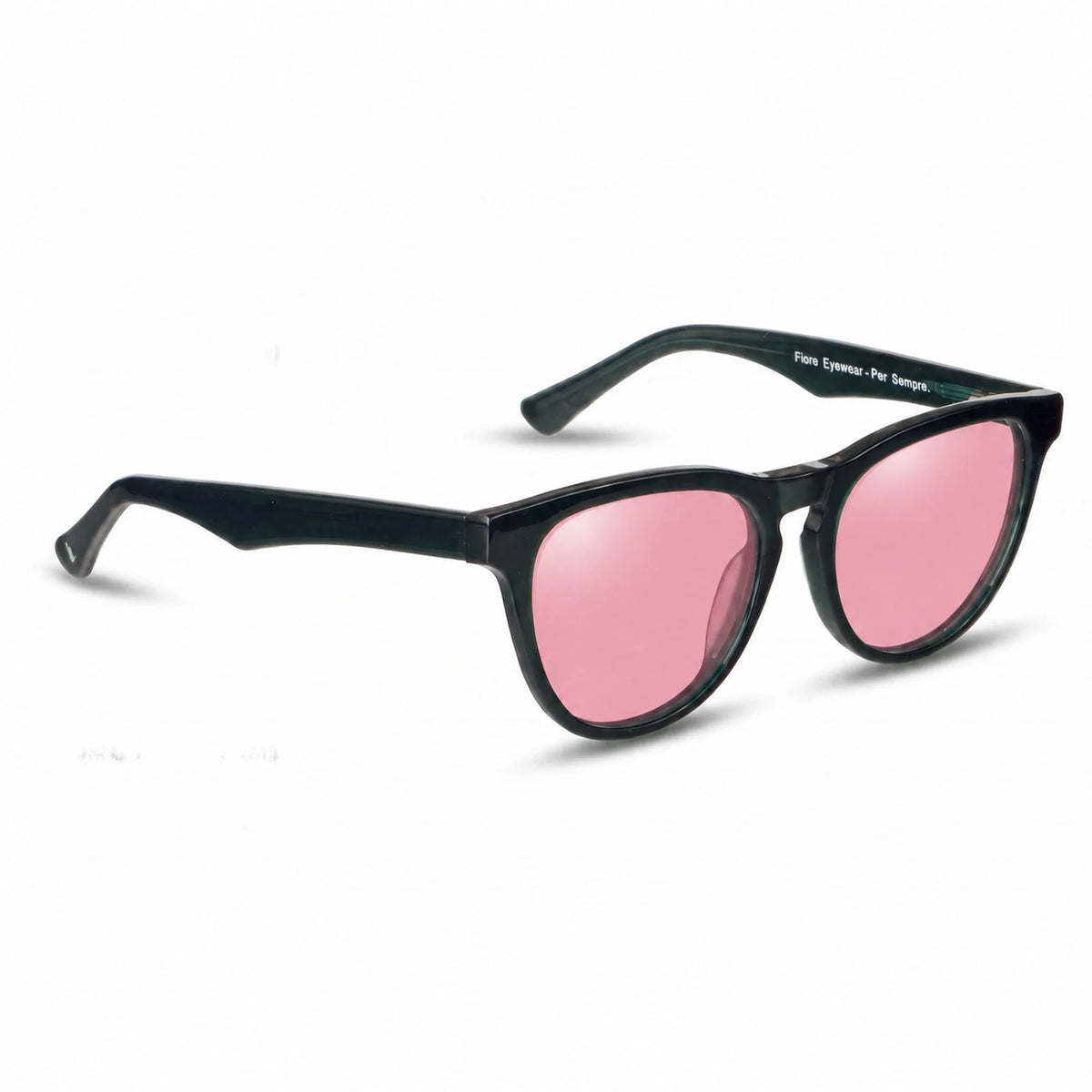 Fiore 4488 cat eye sunglasses, green bio-acetate frame · ReFramed, photo 14 of 36