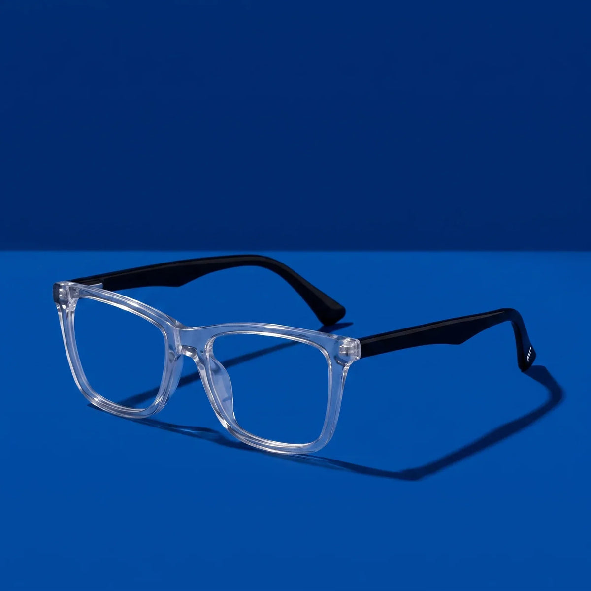 Fiore 5228 wayfarer acetate reading glasses, transparent frame · ReFramed, photo 32 of 100
