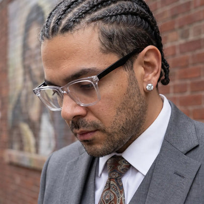 Fiore 5228 wayfarer acetate reading glasses, transparent frame · ReFramed, photo 41 of 100