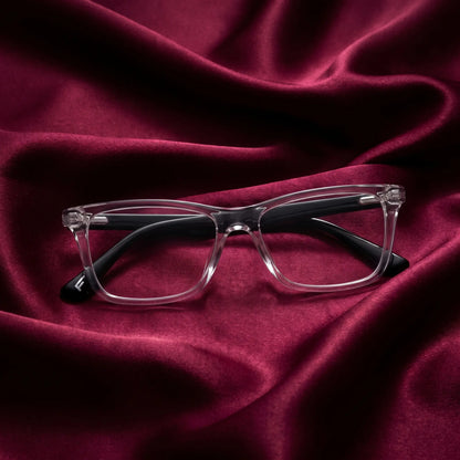 Fiore 5228 wayfarer acetate reading glasses, transparent frame · ReFramed, photo 36 of 100