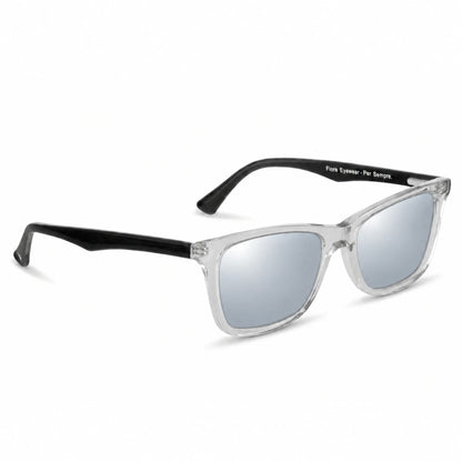 Fiore 5228 wayfarer-style sunglasses, clear bio-acetate frame · ReFramed, photo 29 of 36