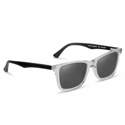 Fiore 5228 wayfarer-style sunglasses, clear bio-acetate frame · ReFramed, photo 2 of 36