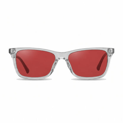 Fiore 5228 wayfarer-style sunglasses, clear bio-acetate frame · ReFramed, photo 16 of 36
