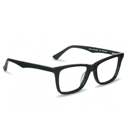 Fiore 5228 eyeglasses in green – three-quarter view