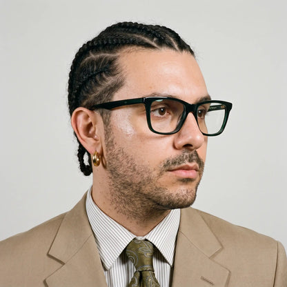 Fiore 5228 wayfarer acetate reading glasses, green frame · ReFramed, photo 71 of 100