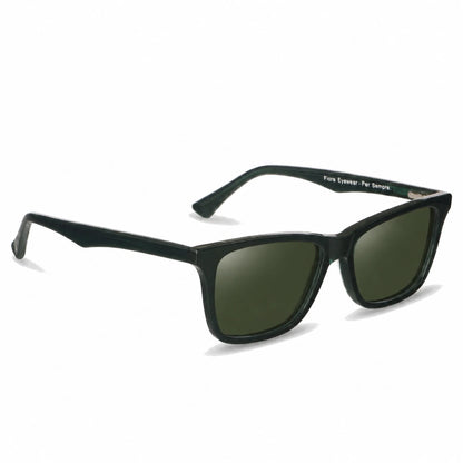 Fiore 5228 wayfarer-style sunglasses, green bio-acetate frame · ReFramed, photo 8 of 30
