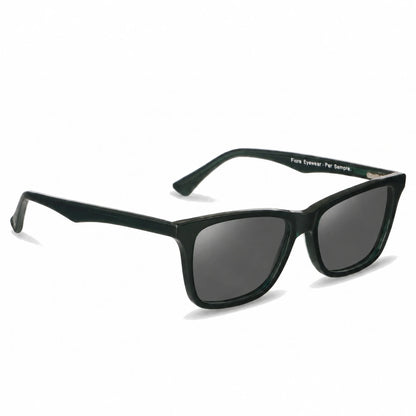 Fiore 5228 wayfarer-style sunglasses, green bio-acetate frame · ReFramed, photo 2 of 30