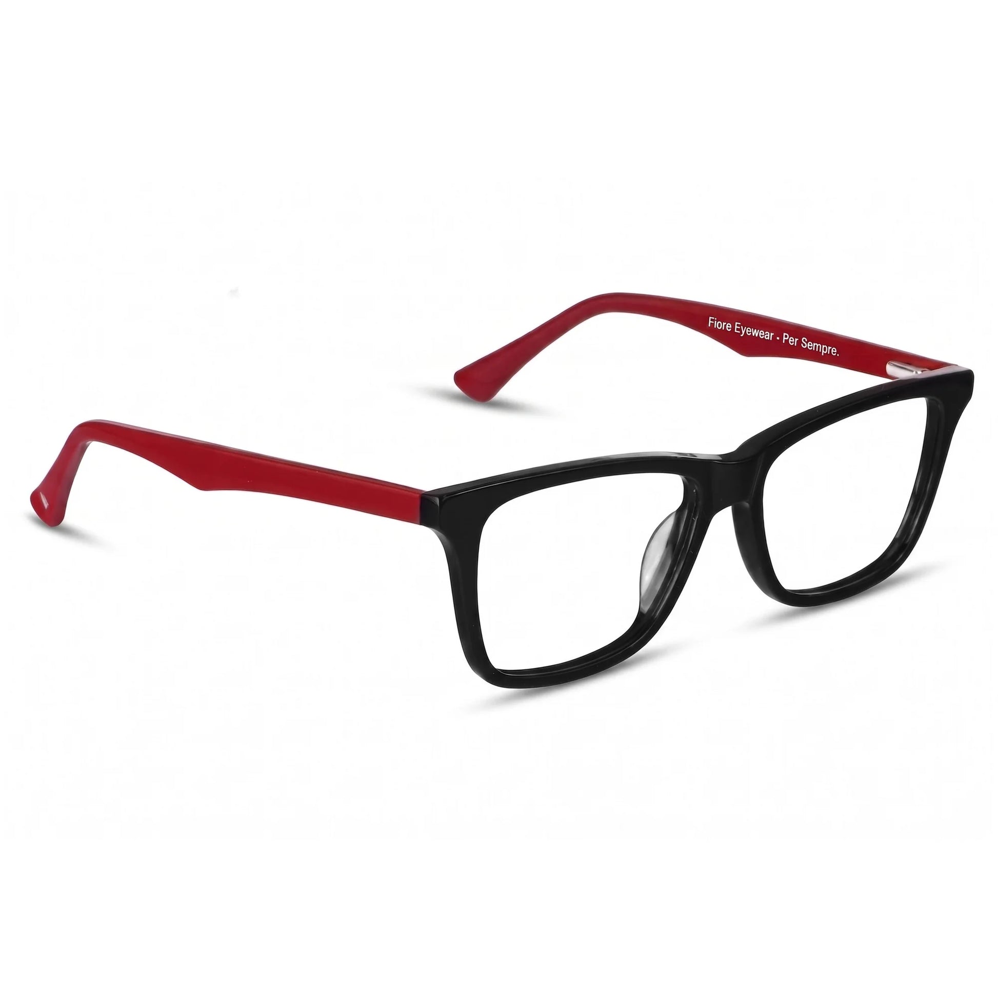 Fiore 5228 eyeglasses in black – three-quarter view