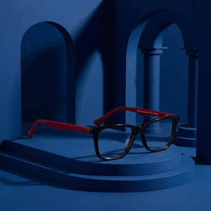 Fiore 5228 wayfarer acetate reading glasses, black frame · ReFramed, photo 87 of 100