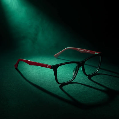 Fiore 5228 wayfarer acetate reading glasses, black frame · ReFramed, photo 90 of 100