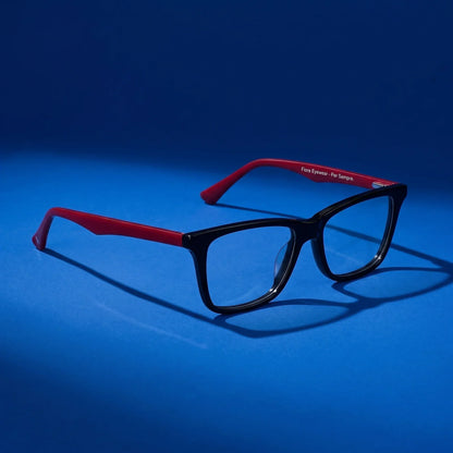 Fiore 5228 wayfarer acetate reading glasses, black frame · ReFramed, photo 83 of 100
