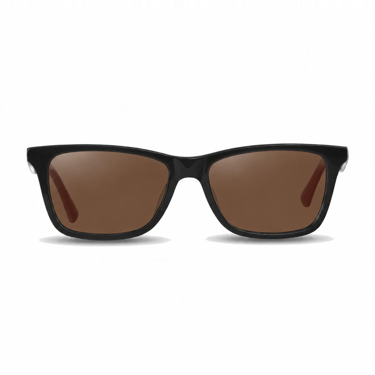 Fiore 5228 wayfarer-style sunglasses, black & red bio-acetate frame · ReFramed, photo 4 of 36